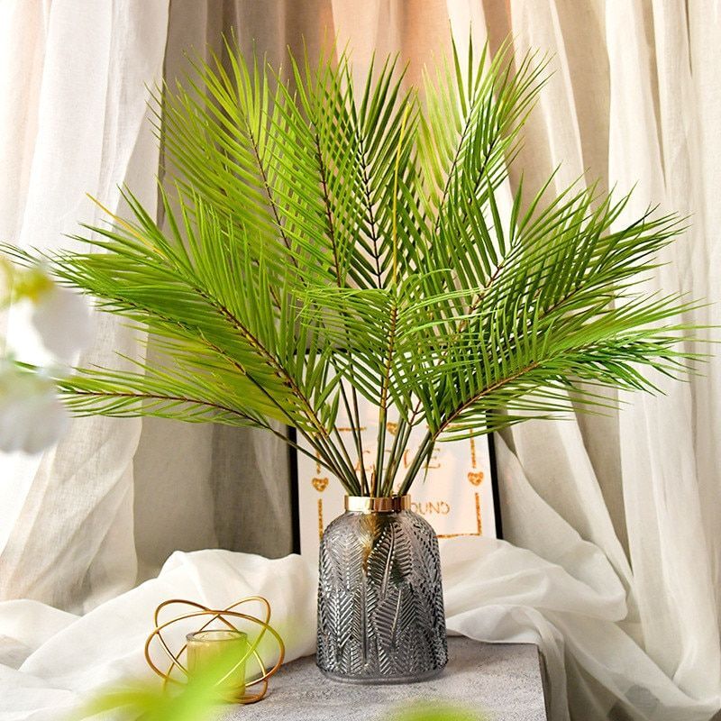 70-125cm Artificial Palm Tree Realistic Indoor Tropical Plant Plastic Decor NEW