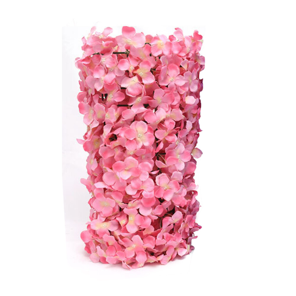 10/20Pcs Artificial Wedding Silk Flower Wall Decor Background Rose Floral Panels