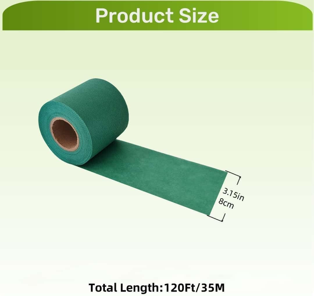 3″ x 120′ Breathable Tree Wrap for Protecting Young Trees from Weather Damage