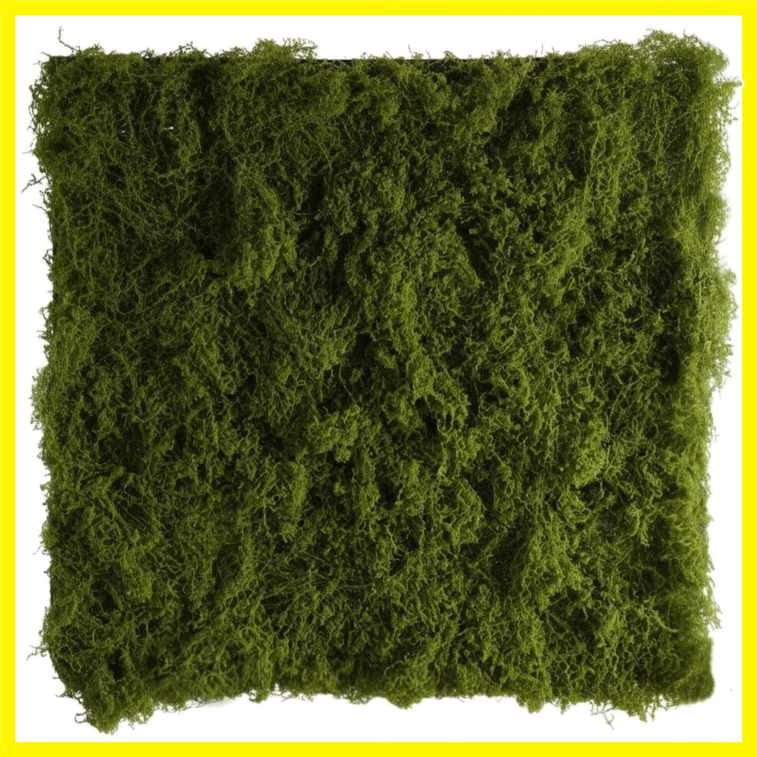 Fake Moss Mat Artificial Moss Roll – 19.7″x19.7″ Cloud Soft Feel Moss Table R…