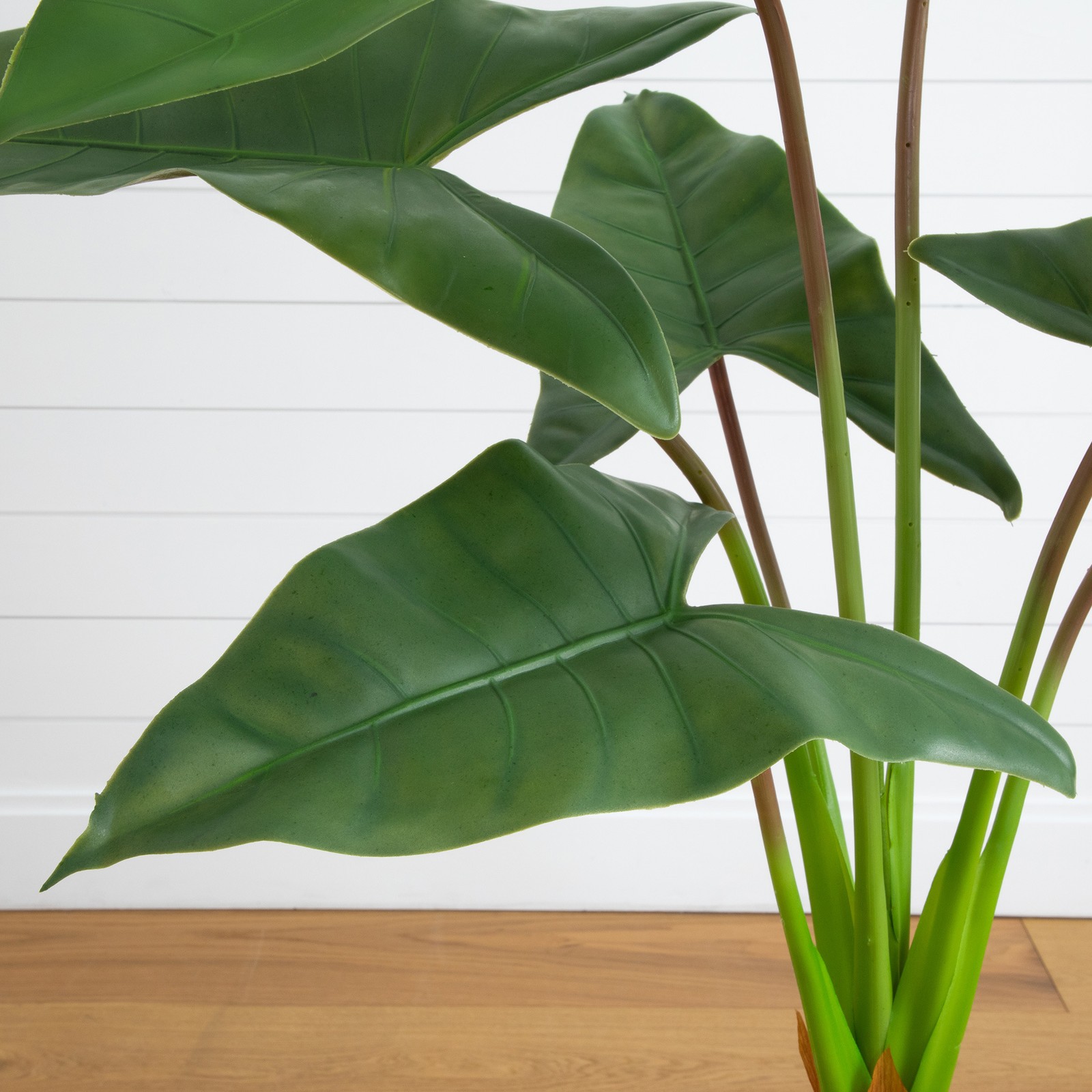 Nearly Natural 4.5ft Artificial Arrowhead Philodendron Decorative Planter