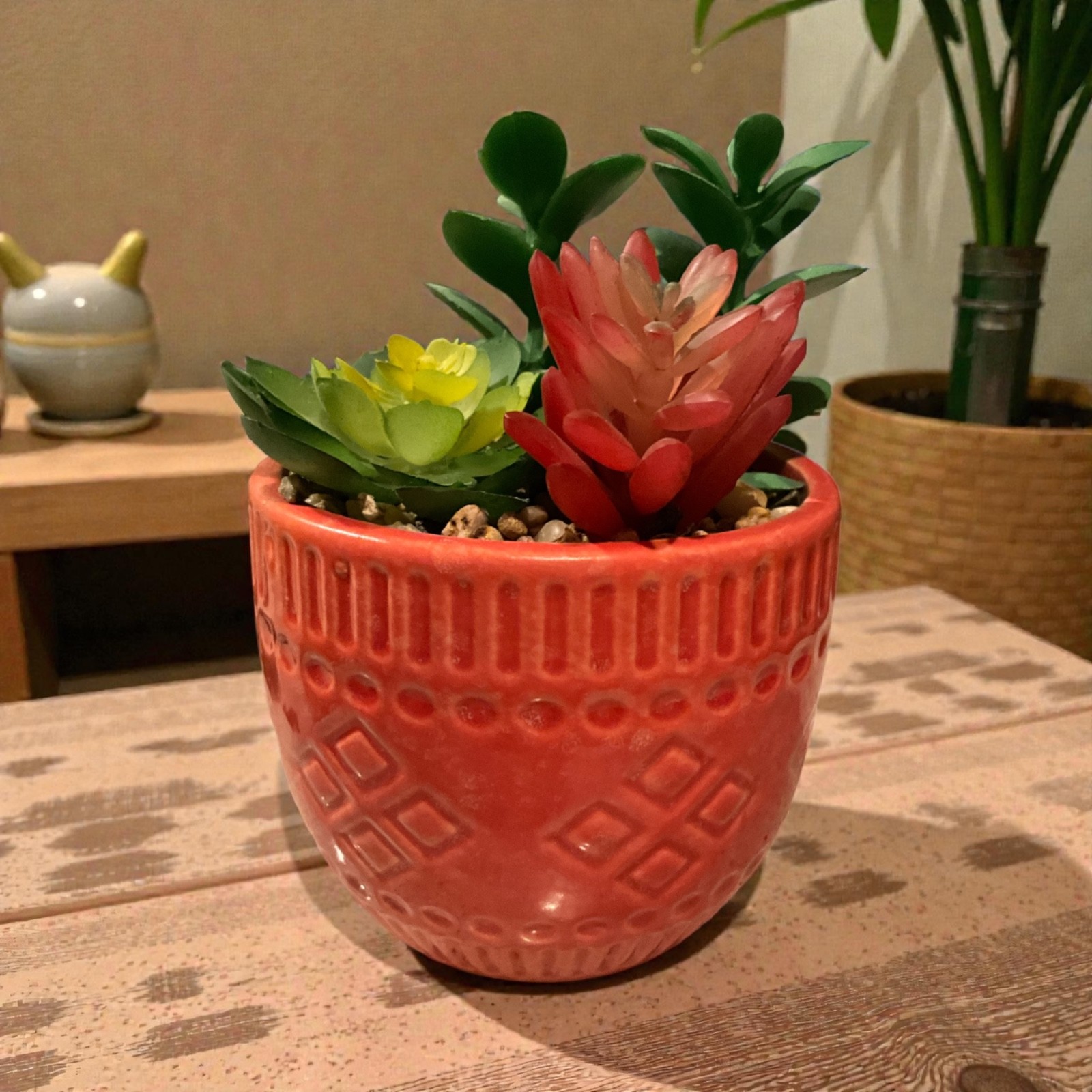 Artificial Succulent Flowers Garden and Home Decor Beautiful