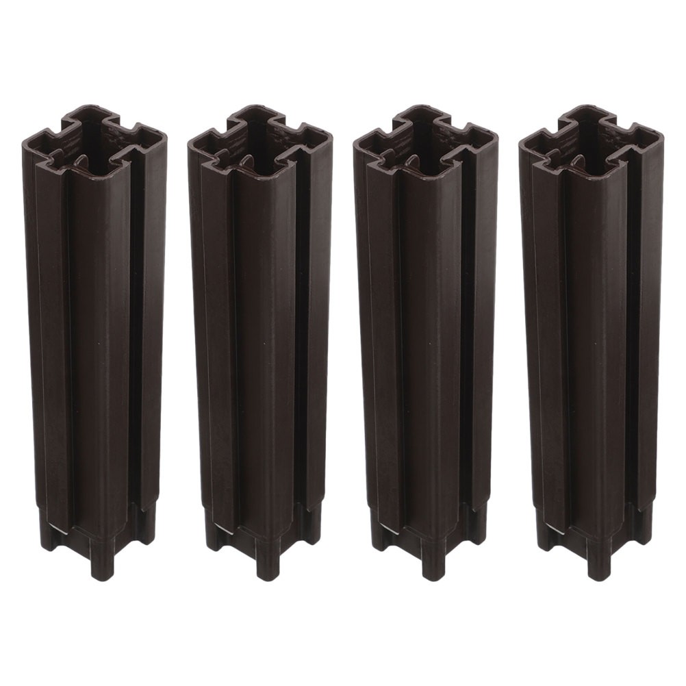 4 Pcs Planting Box Pillar Patio Planter Column Post Outdoor Support Pole