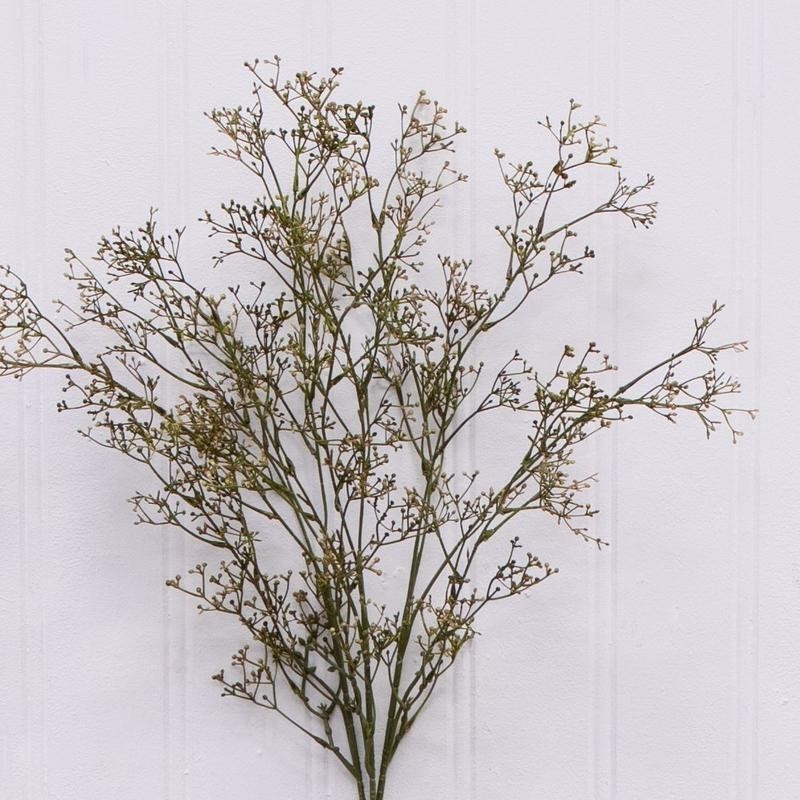 Artificial Dried Rice Stem Bundle Set of 3 Indoor Decor DIY Arrangement Natural