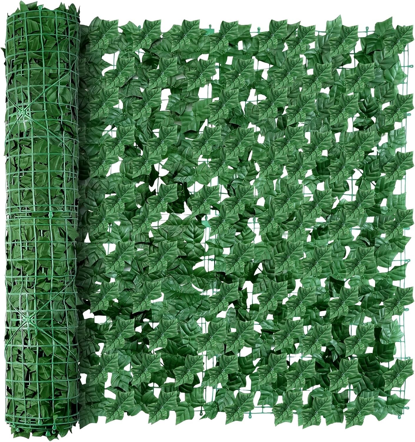 Artificial Ivy Privacy Fence Wall Screen 39 x 118 in Garden Fake Hanging Plants