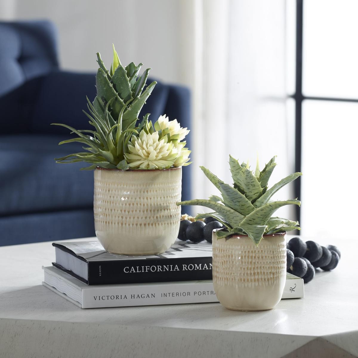 Uttermost 60208 Seaside Succulents Artificial Flower or Plant