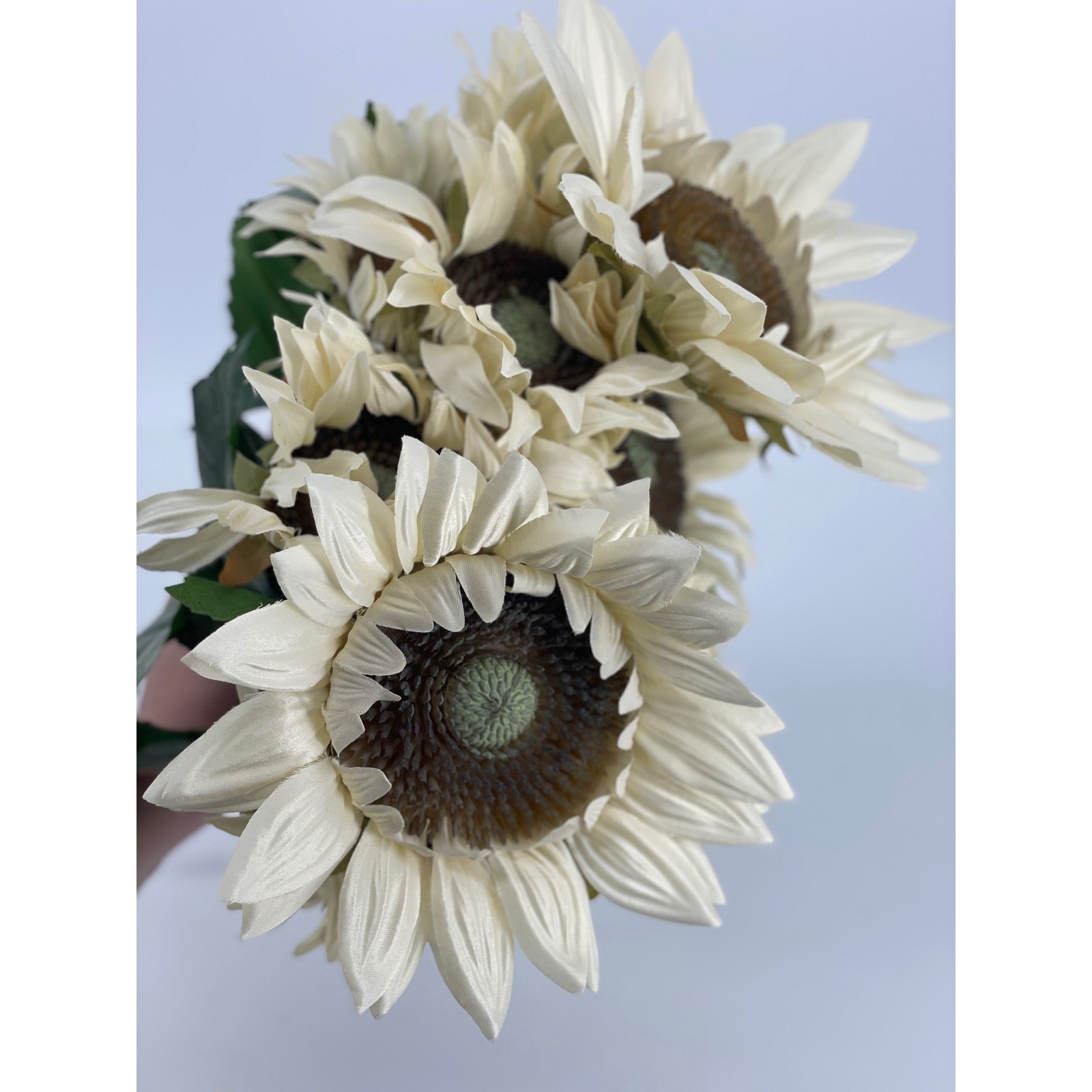 28 Ashland Artificial Flower Bundles White Sunflowers/Daisies Fall Decor NEW