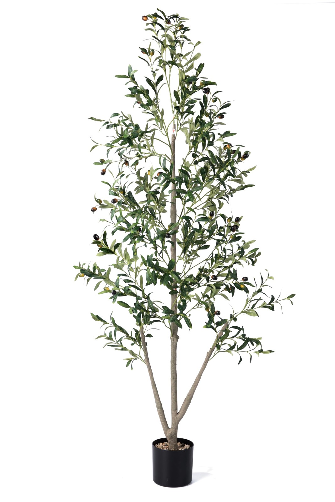 Olive Trees Artificial Indoor, 5FT Tall Faux Olive Tree with Moss and Planter…