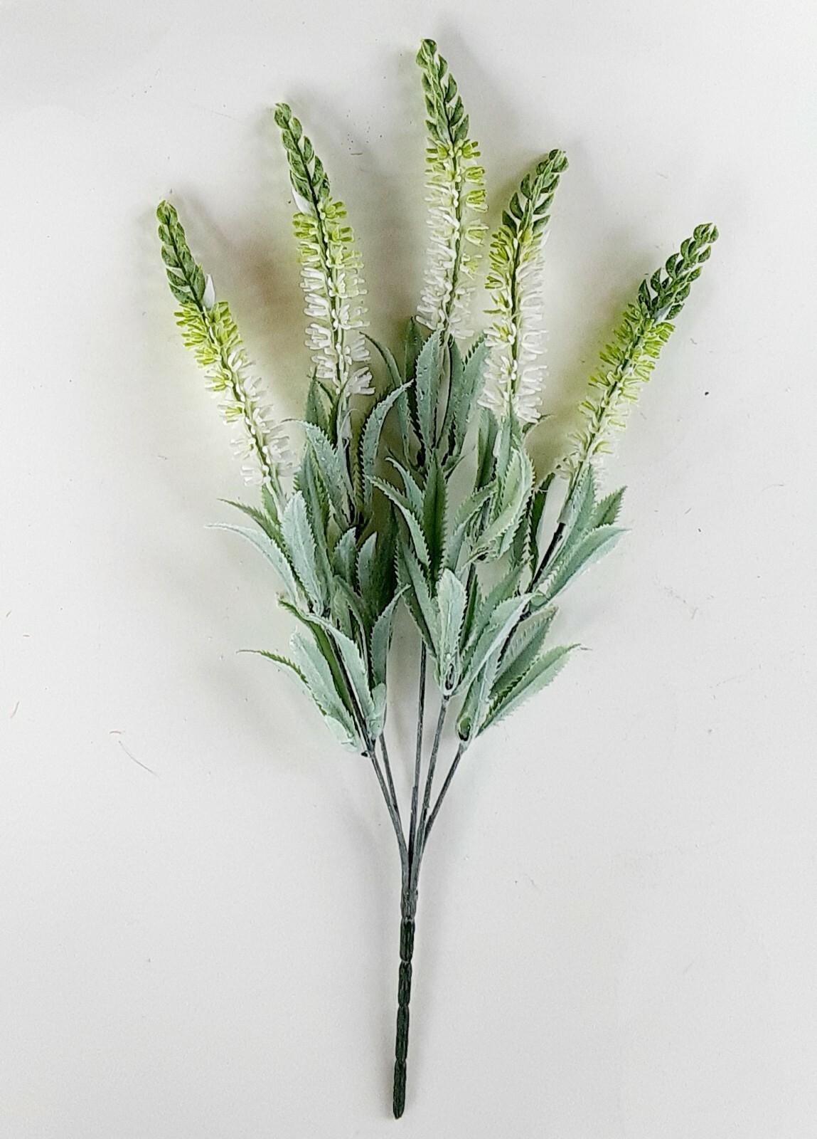 (2 pcs) White Lavender 16″ Silk Flower Plastic Filler Spray Floral Arrangement