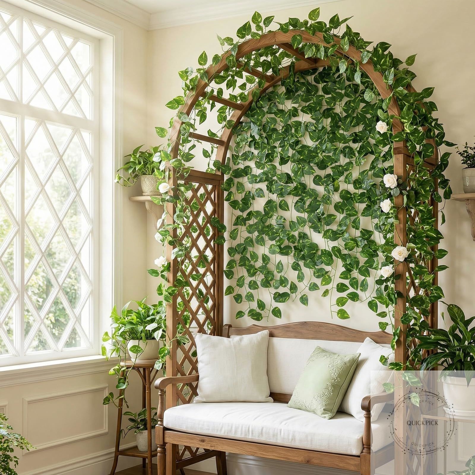 Fake Vines for Room Decor 24 Pack 168ft Artificial Ivy Greenery Garland for
