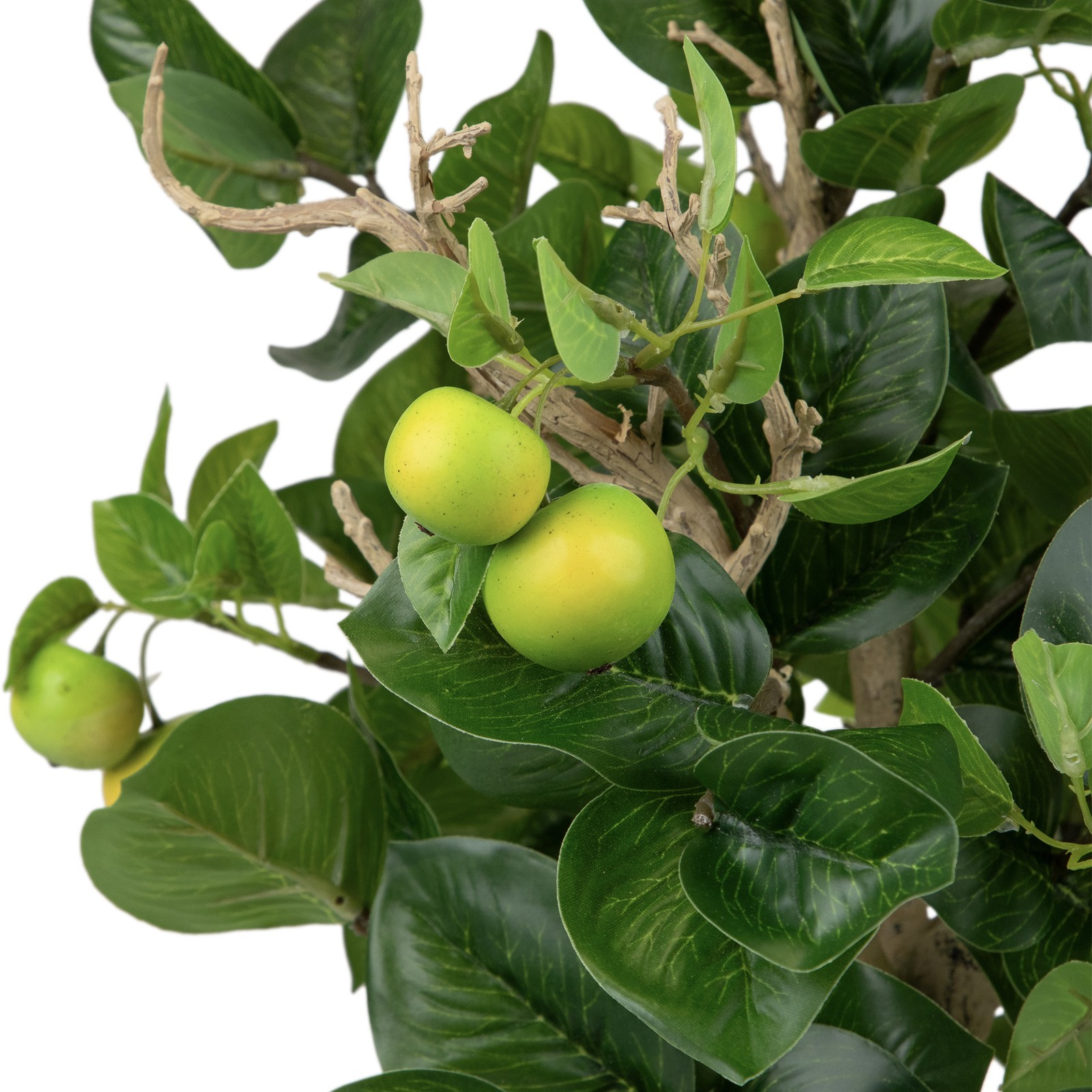 Northlight 23″ Artificial Potted Bonsai-Style Decorative Green Apple Tree