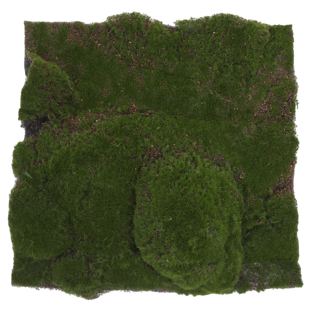 Artificial Moss Mat Decorative Fake Grass Dollhouse Plants Rug for Patio