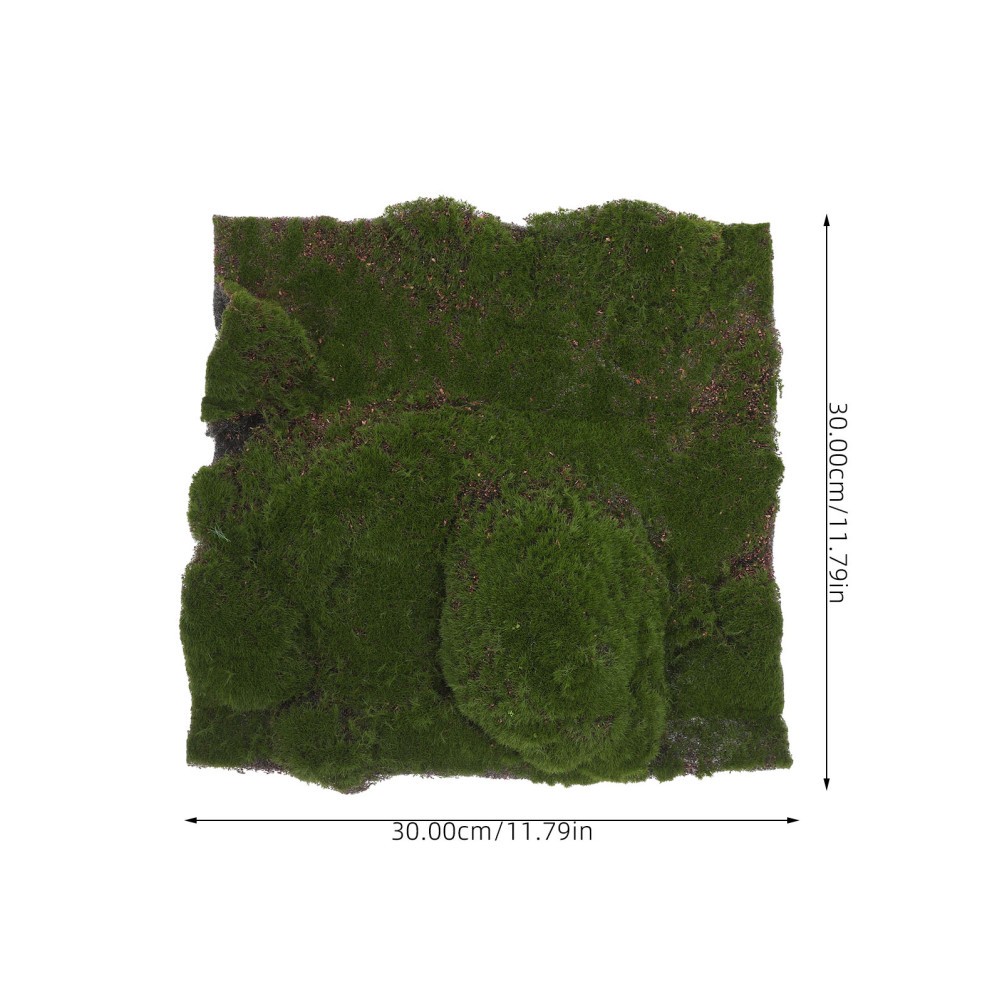 Artificial Moss Turf Fake Grass for Crafts Balcony Floor Covering