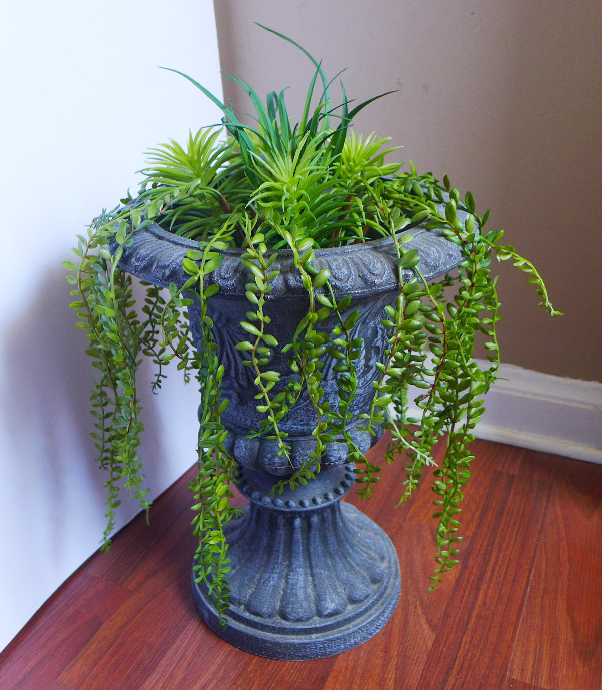 Set of 11 Pcs Artificial Plants Mini Pine Tree And Small hangs grass Succulents