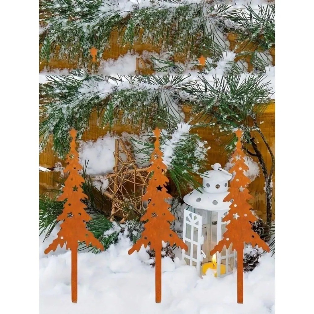 Vintage Metal Garden Stake – Weather-Resistant Outdoor Home Garden Decor Gift
