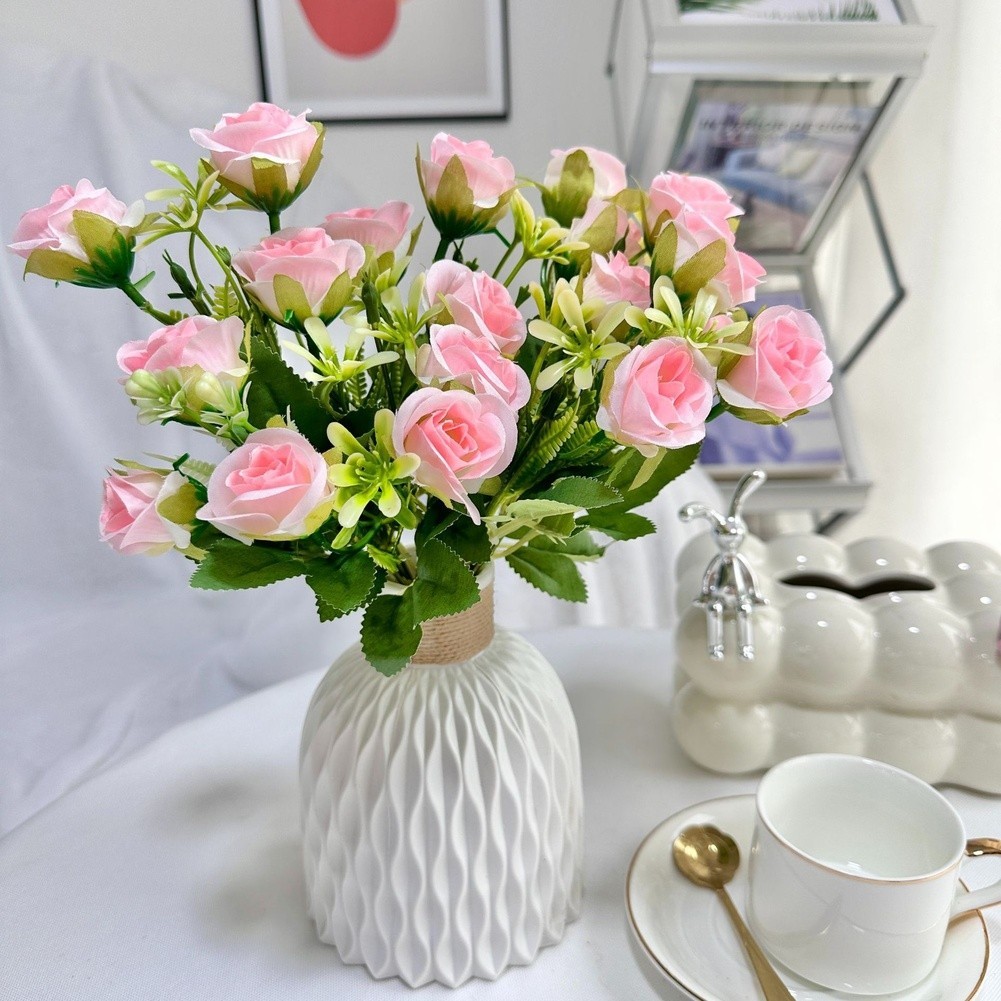 Small Rose Artificial Flowers for DIY For Wedding Arch and Mantel Decor