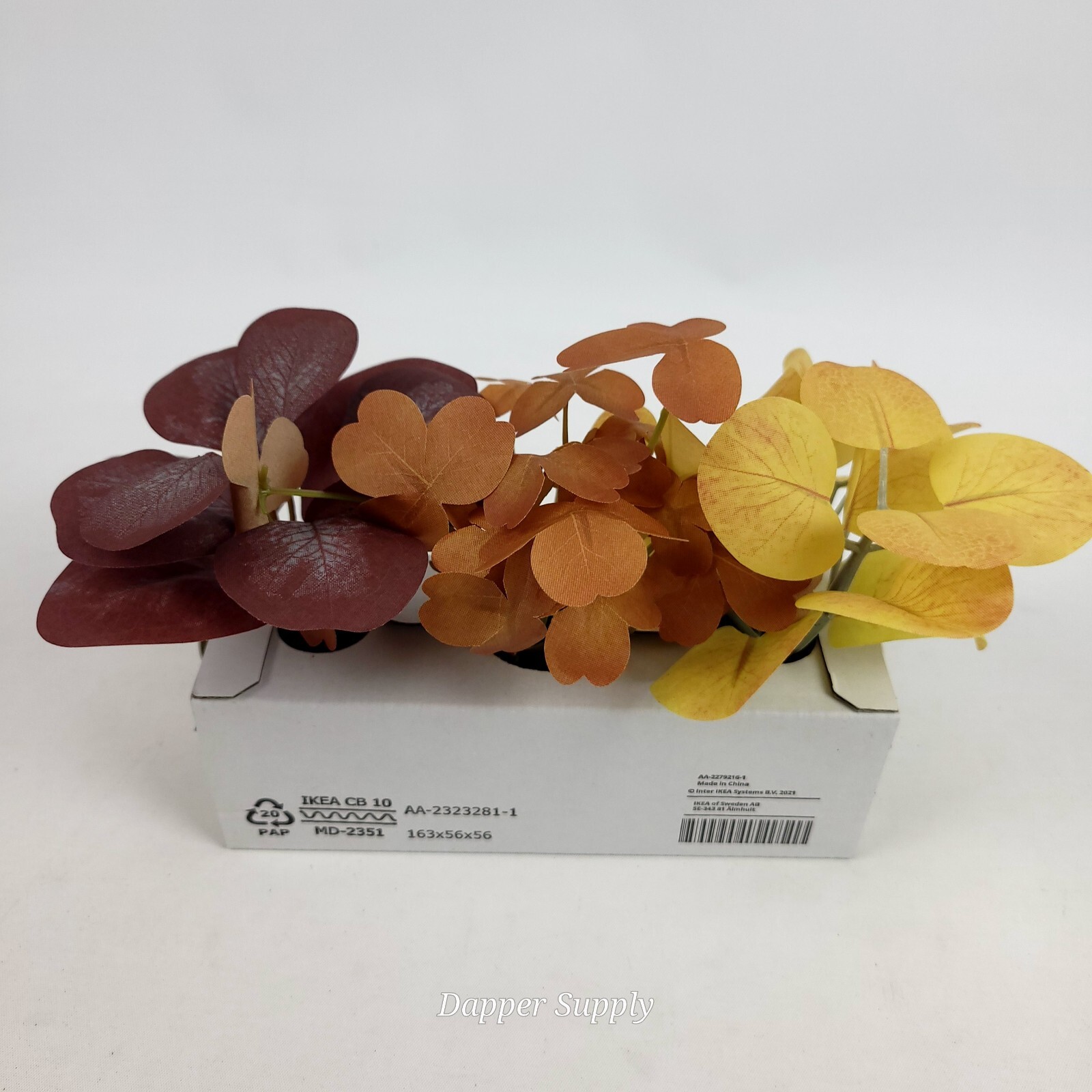 Ikea Fejka 3 Artificial Potted Plants Dried Style 5.5″ with Pot Flower Mix