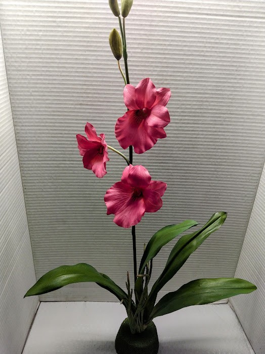 ARTIFICIAL miltoniopsis orchid plant
