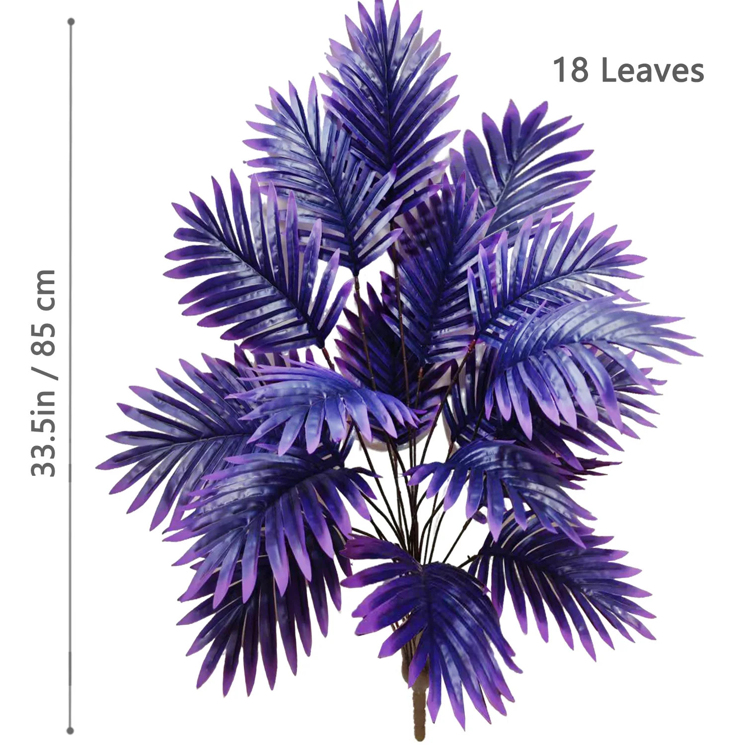 53-123cm Artificial Palm Tree Tropical Green Fake Plant Home Garden Decor