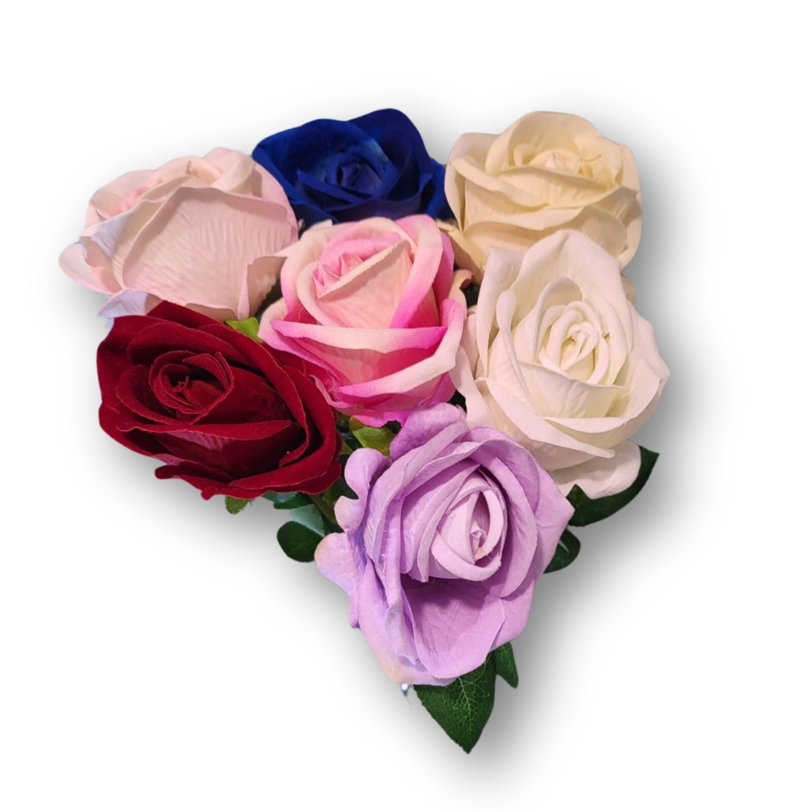 7 Pcs Silk Rose Artificial Floral Flower Wedding, Home Decor, Party, Gift Idea