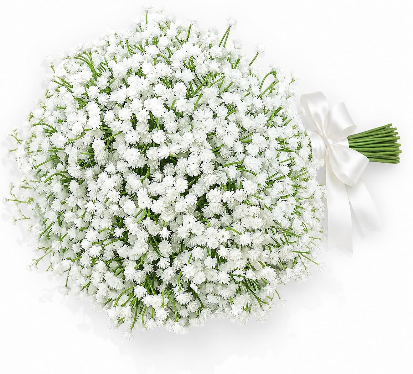 White Fake Baby Breath Artificial Gypsophila Flower Bouquet Decor 12 PCS