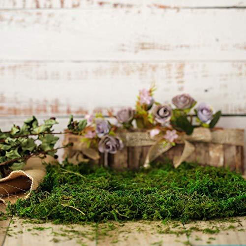 Artificial Moss Fake Green Grass for Centerpieces Home Kitchen 3.5oz, Fresh