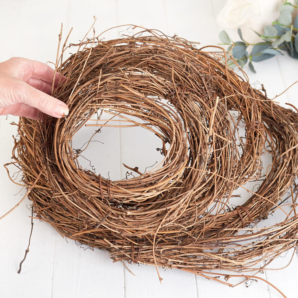15 Feet of Eco Friendly and Naturally Dried Grapevine Twig Garland
