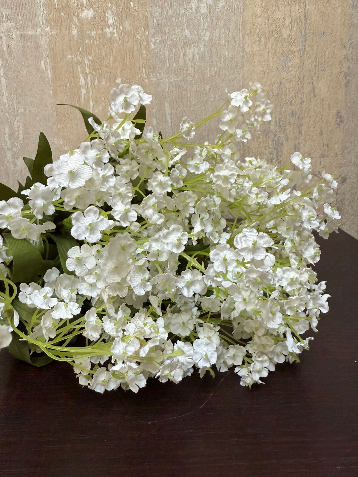 White Artificial Wild Baby’s Breath Bush