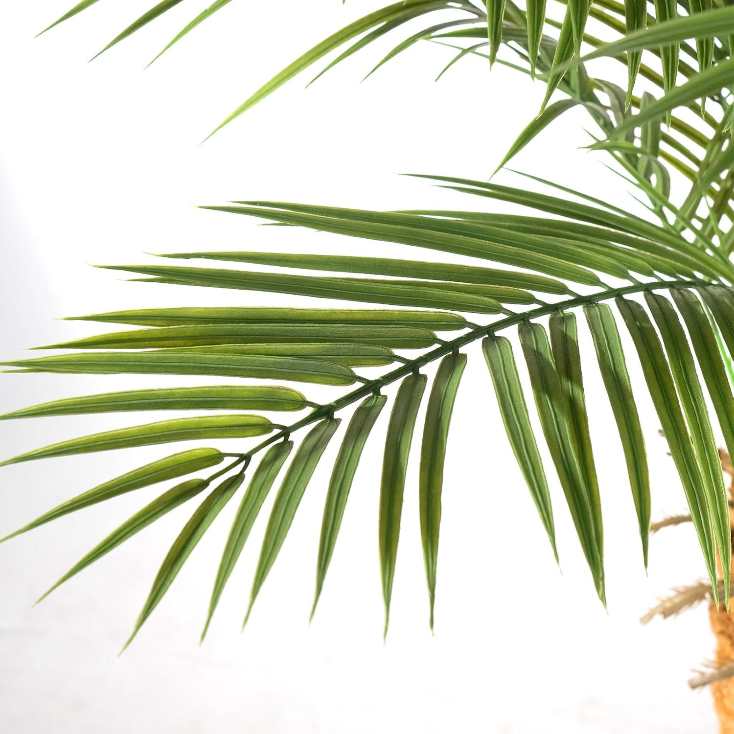 Artificial Phoenix Palm Tree 9Ft Tall 2 Set – Fake Large Tropical Tree with 21 A