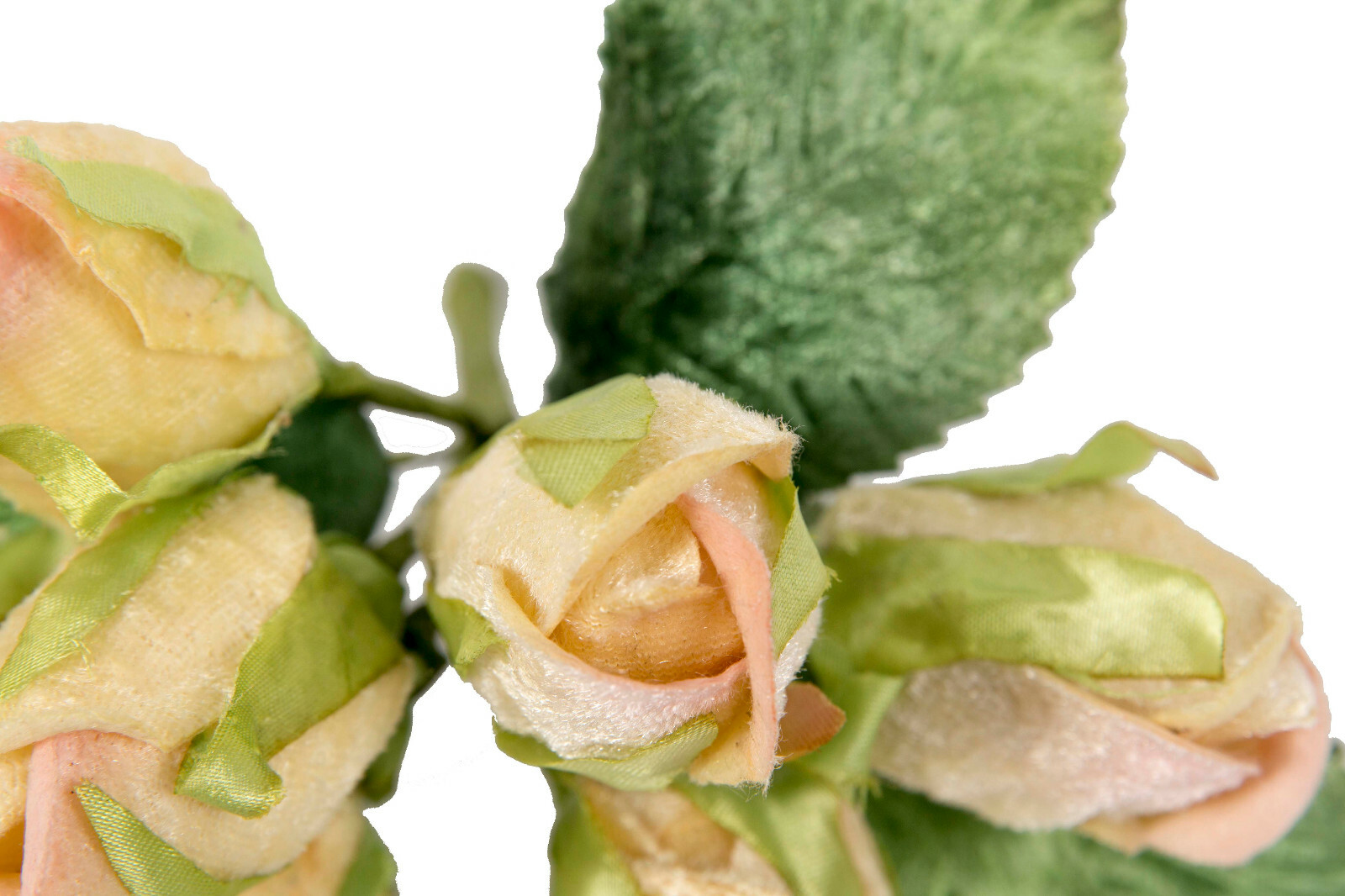 Velvet Rose Buds Flowers Fascinators Hat Making DIY Craft Millinery Many Colors
