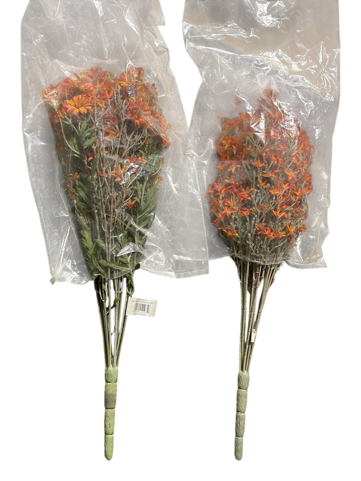 Lot Of 2 Stems 18” Artificial Flowers