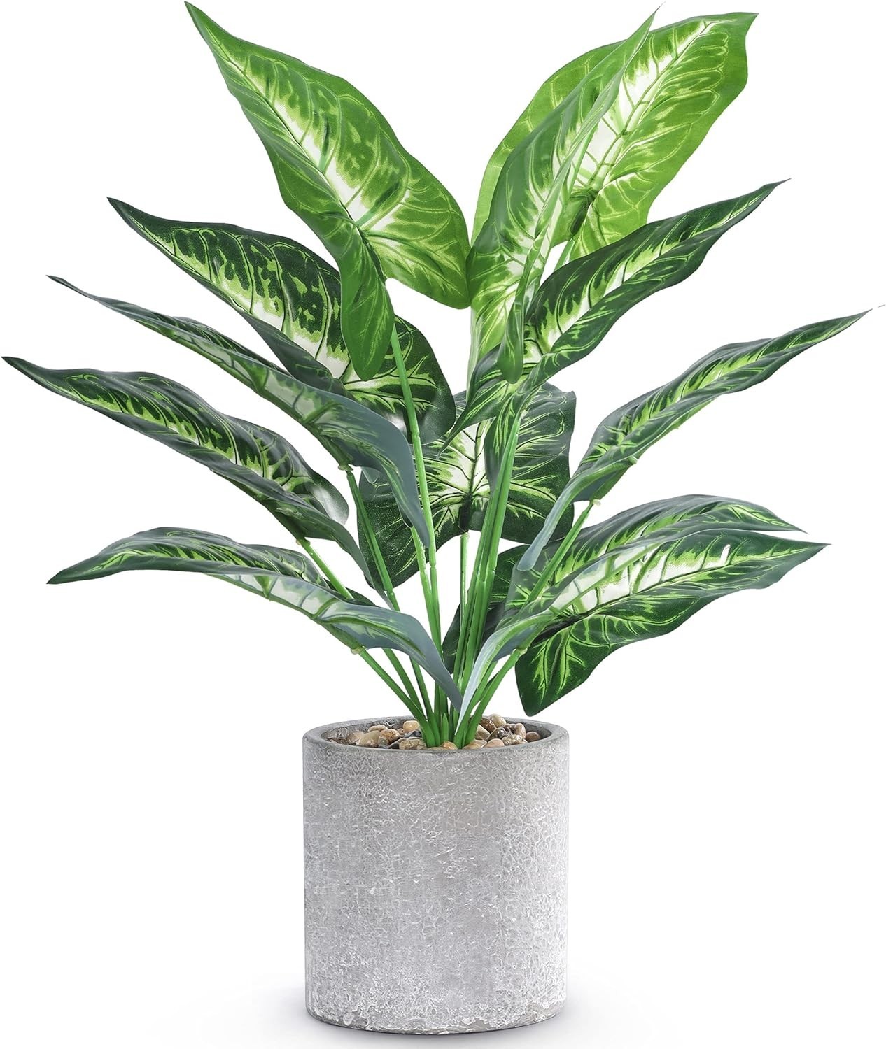 Plantas Artificiales 16 Pulg Tropical Falsas Interior Escritorio Hogar Oficina