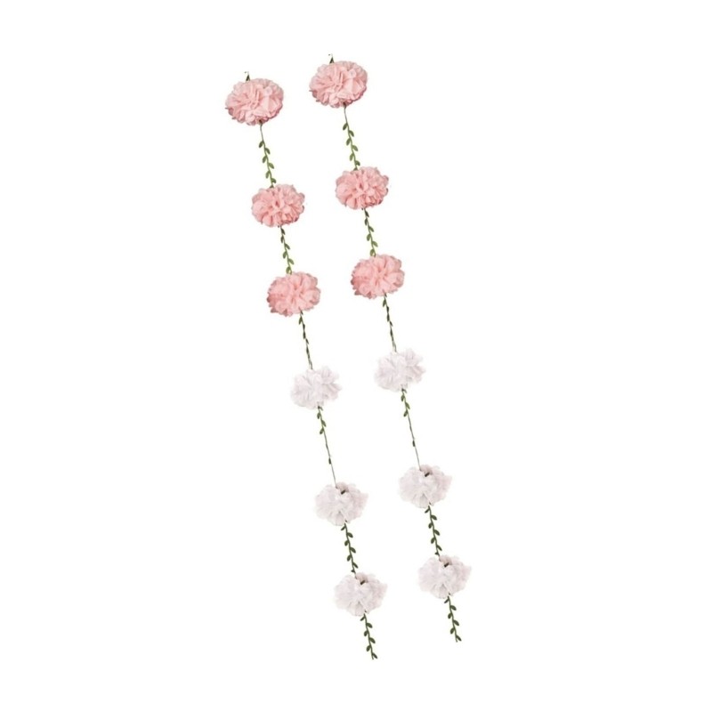 8.2feet Long Floral Garland Hanging Decoration For Birthdays Weddings Decoration