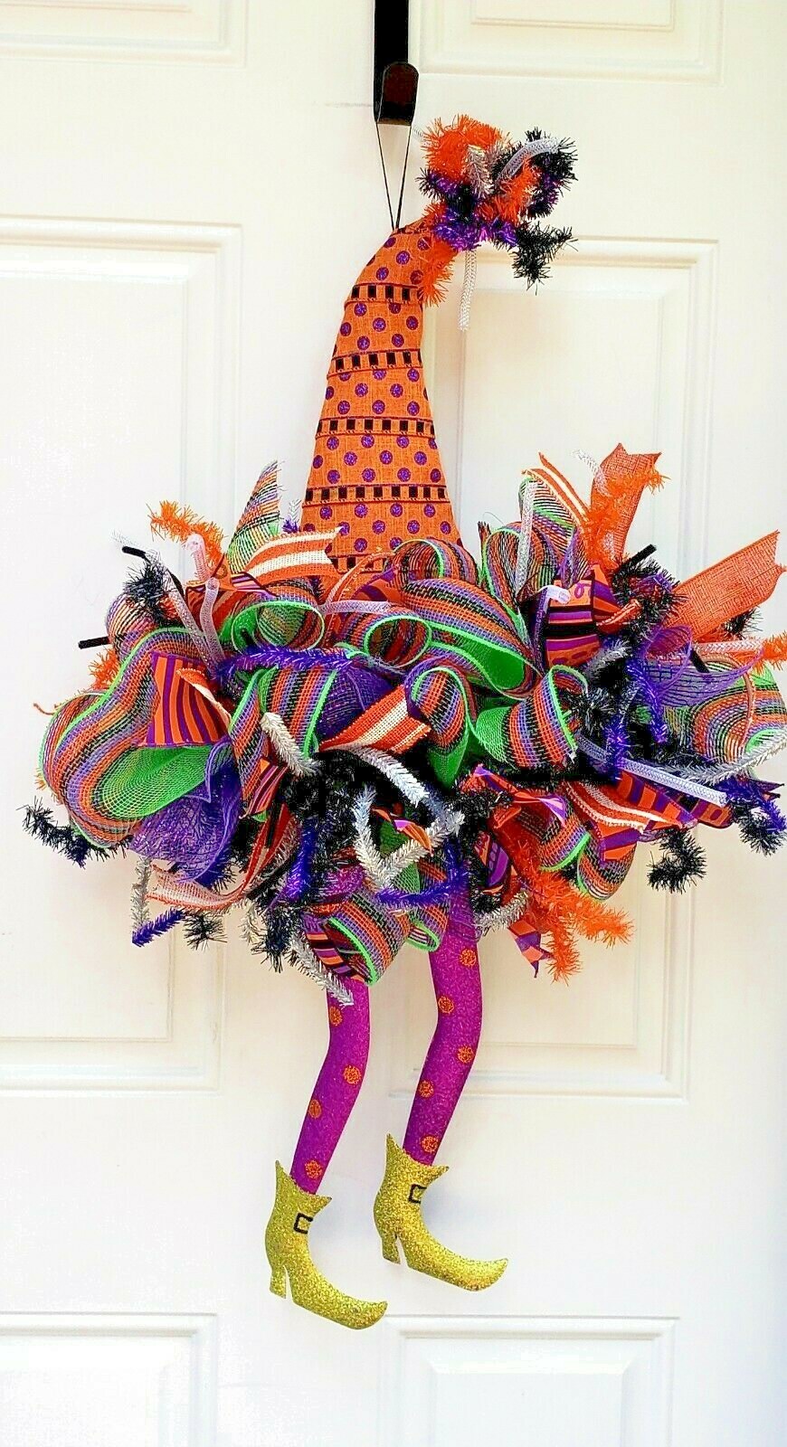 Fall Door Wreath, Fall Wreath for Front Door, Halloween Wreath, Door Wreath,