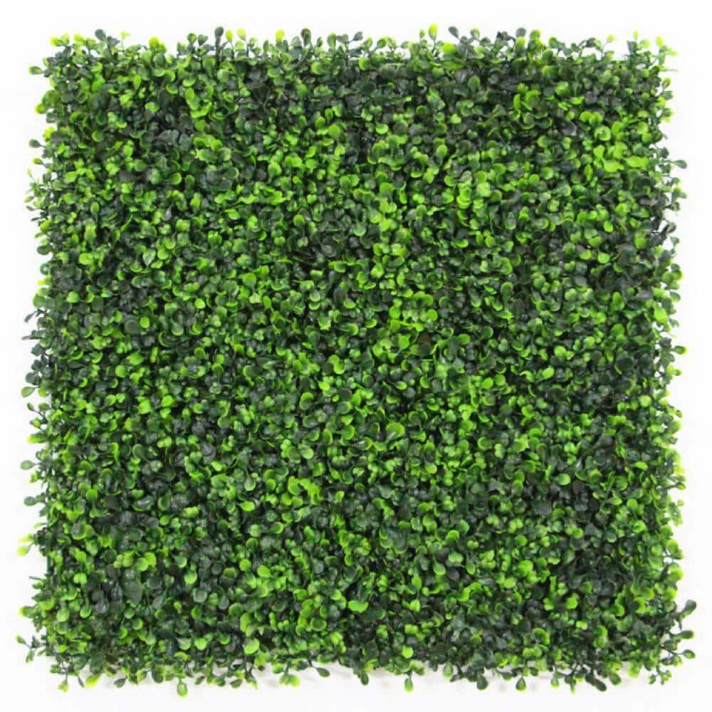 Ejoy Artificial Boxwood Hedge Privacy Screen Mat Indoor/Outdoor 20″x20″ Set-4