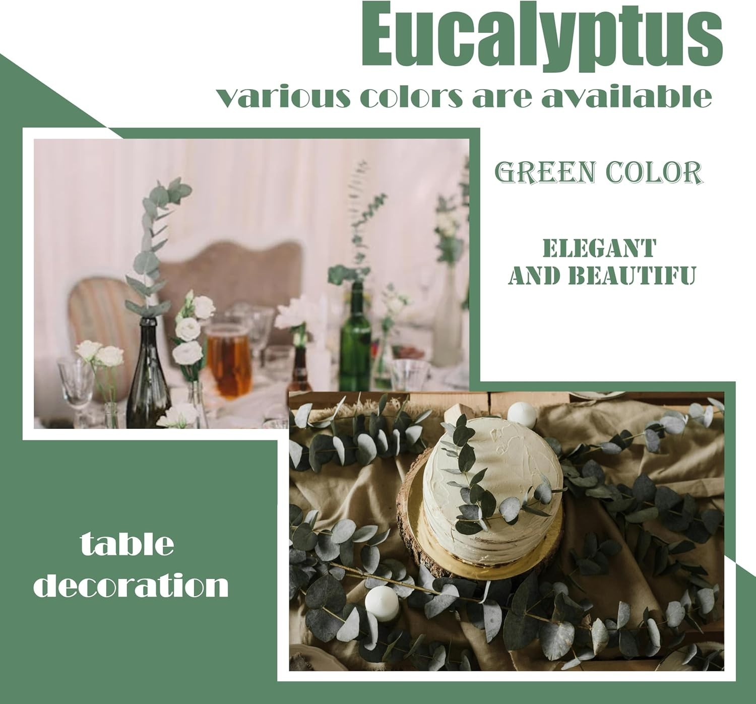 20Pcs Dried Eucalyptus Stems – Red, Real Long Eucalyptus, Dried Flowers for V…