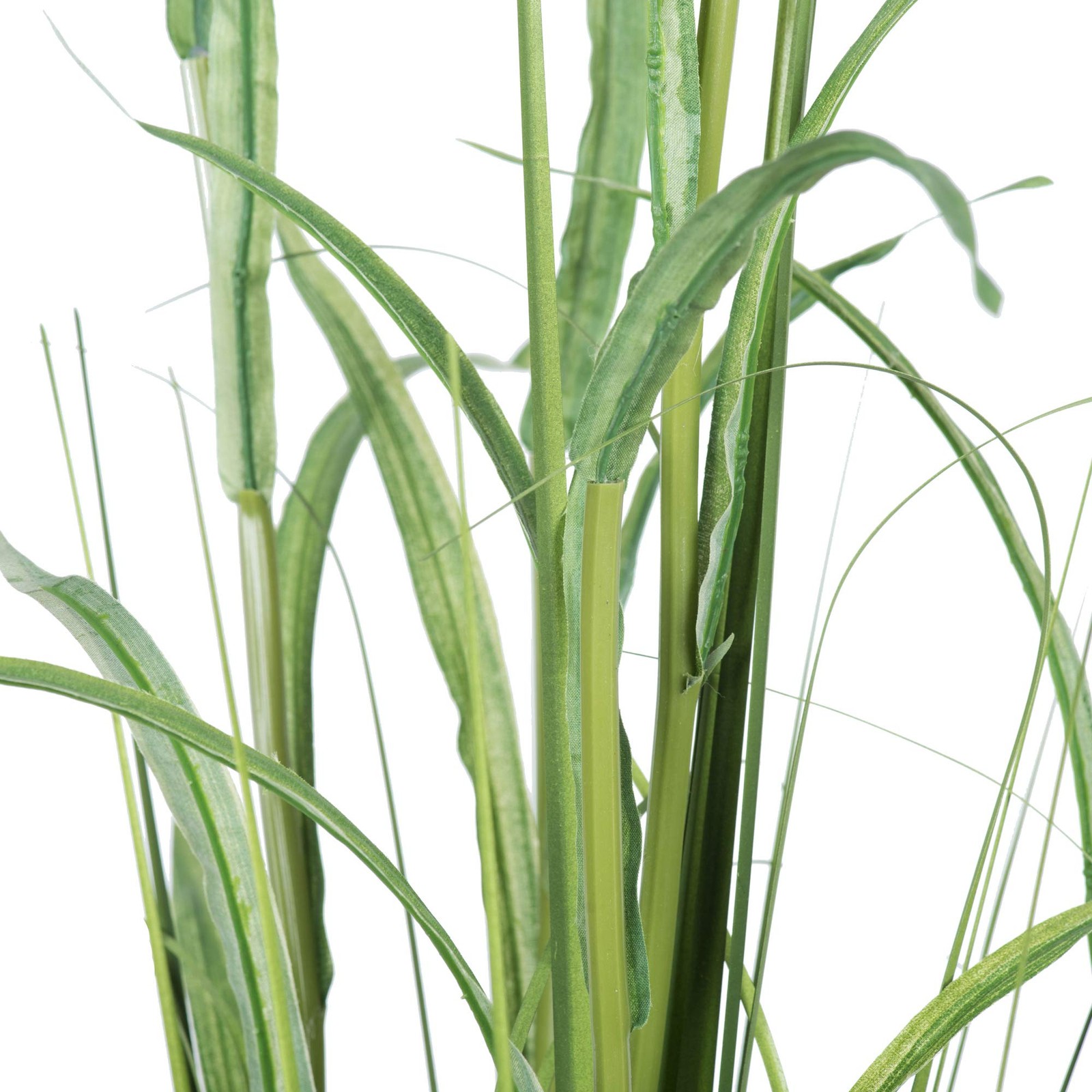 Vickerman 41″ Contemporary Fabric Artificial Potted Bamboo and Grass in Green