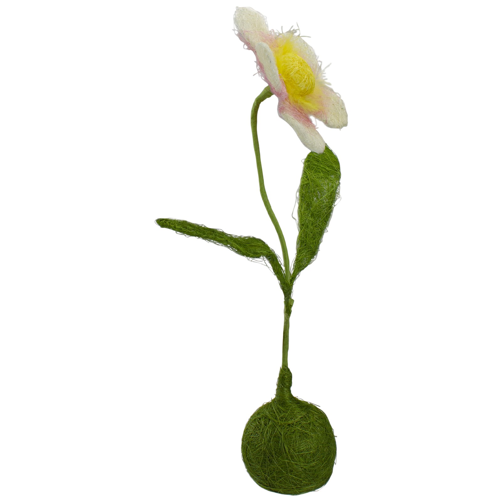 Northlight 19″ Green, Yellow and Pink Spring Floral Table Top Decoration