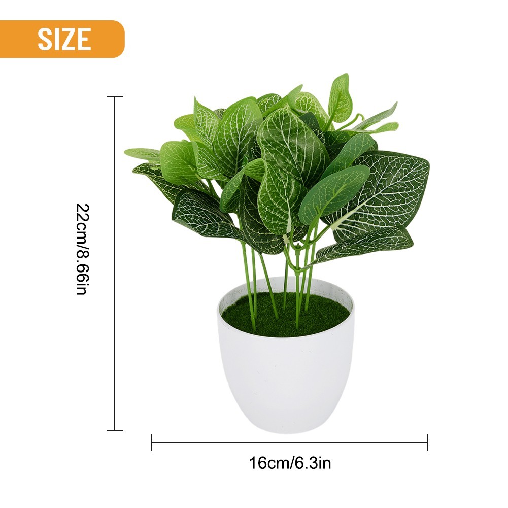Artificial Foliage Plant Vivid Color Bring Freshness to Your Home or Shop