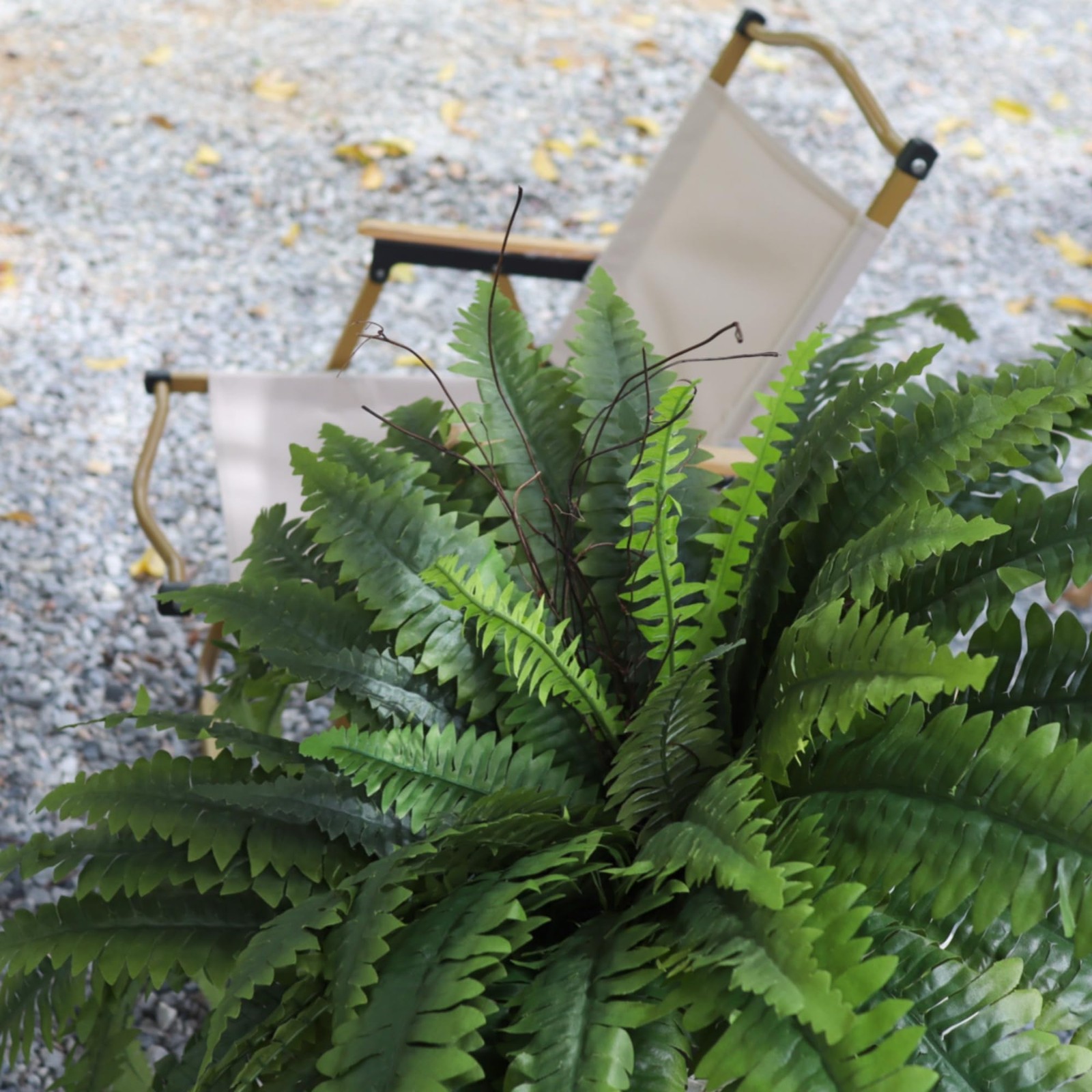 Artificial Ferns for Outdoors & Indoors, 51in Large Fake Ferns Plants, Artifi…