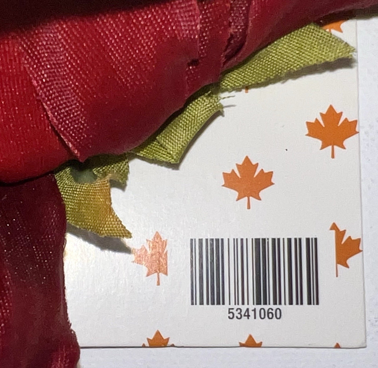 Artificial Sunflower 2pc Fall Flowers Red Clip-on Autumn Decor Ornament NWT NEW