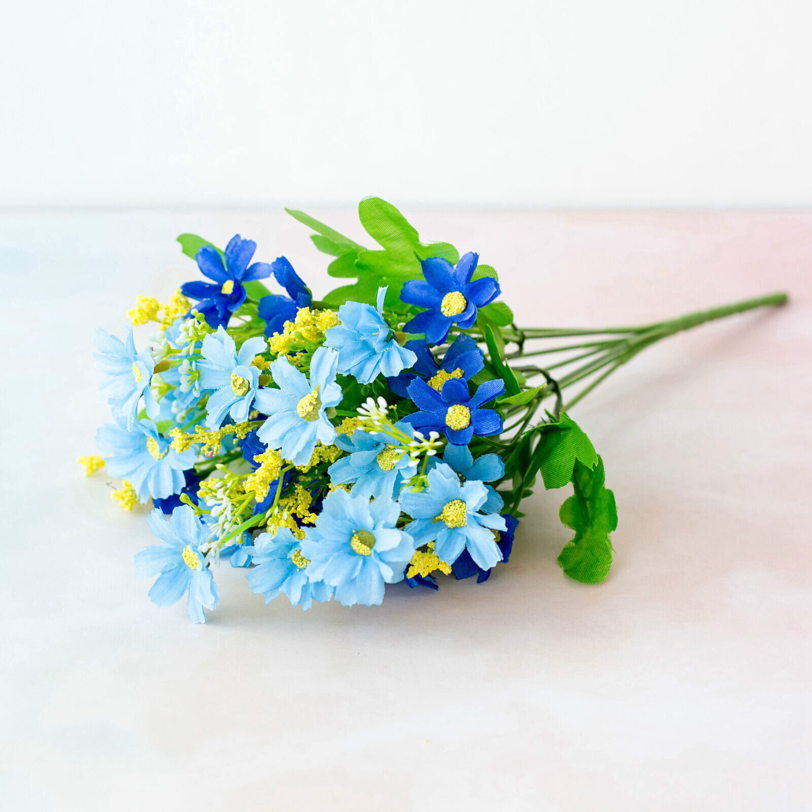 28 Heads Simulated Chrysanthemum Flower Decor Balcony Hanging Basket Floral