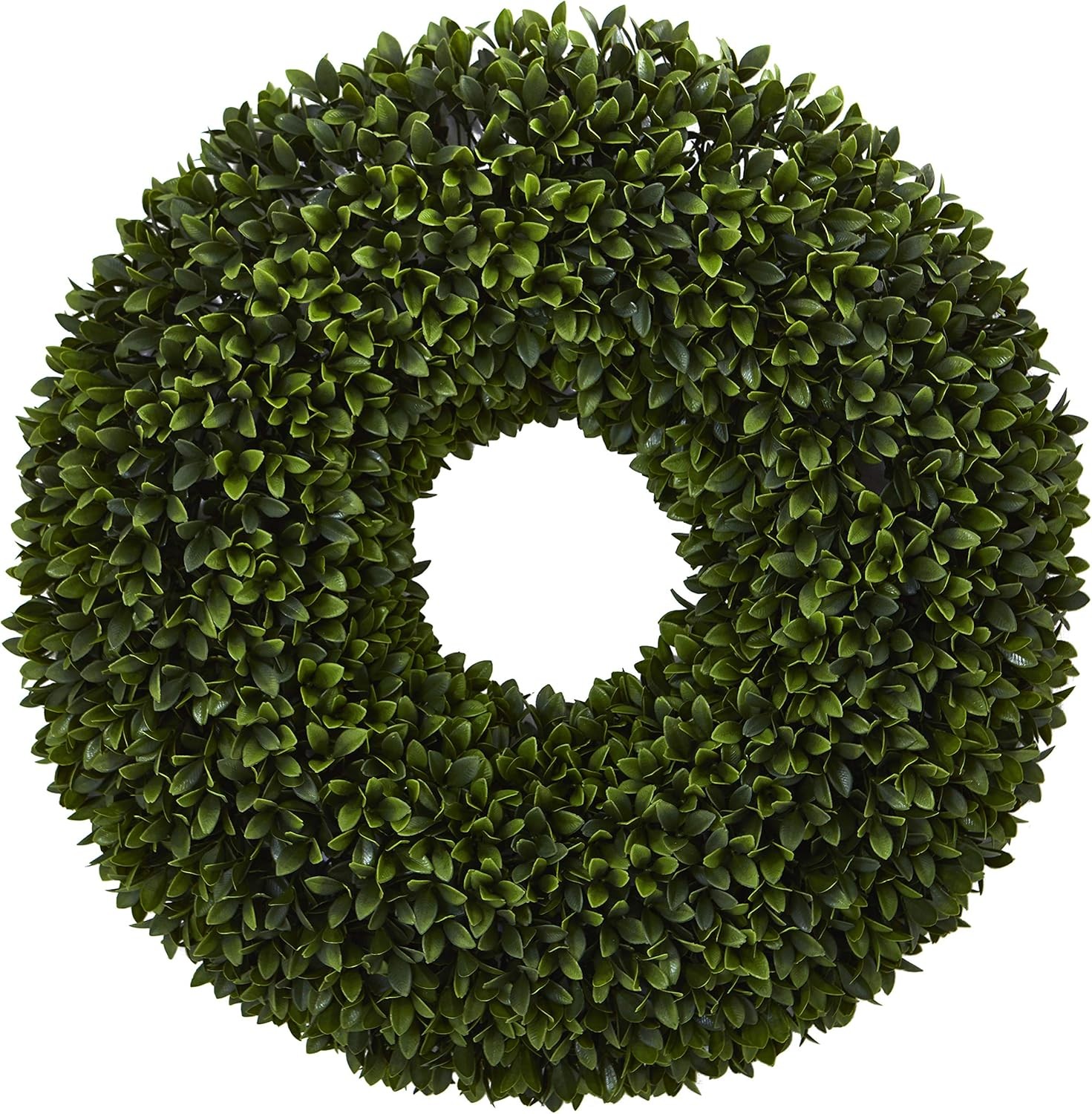 24-in. Boxwood Artificial Wreaths Green
