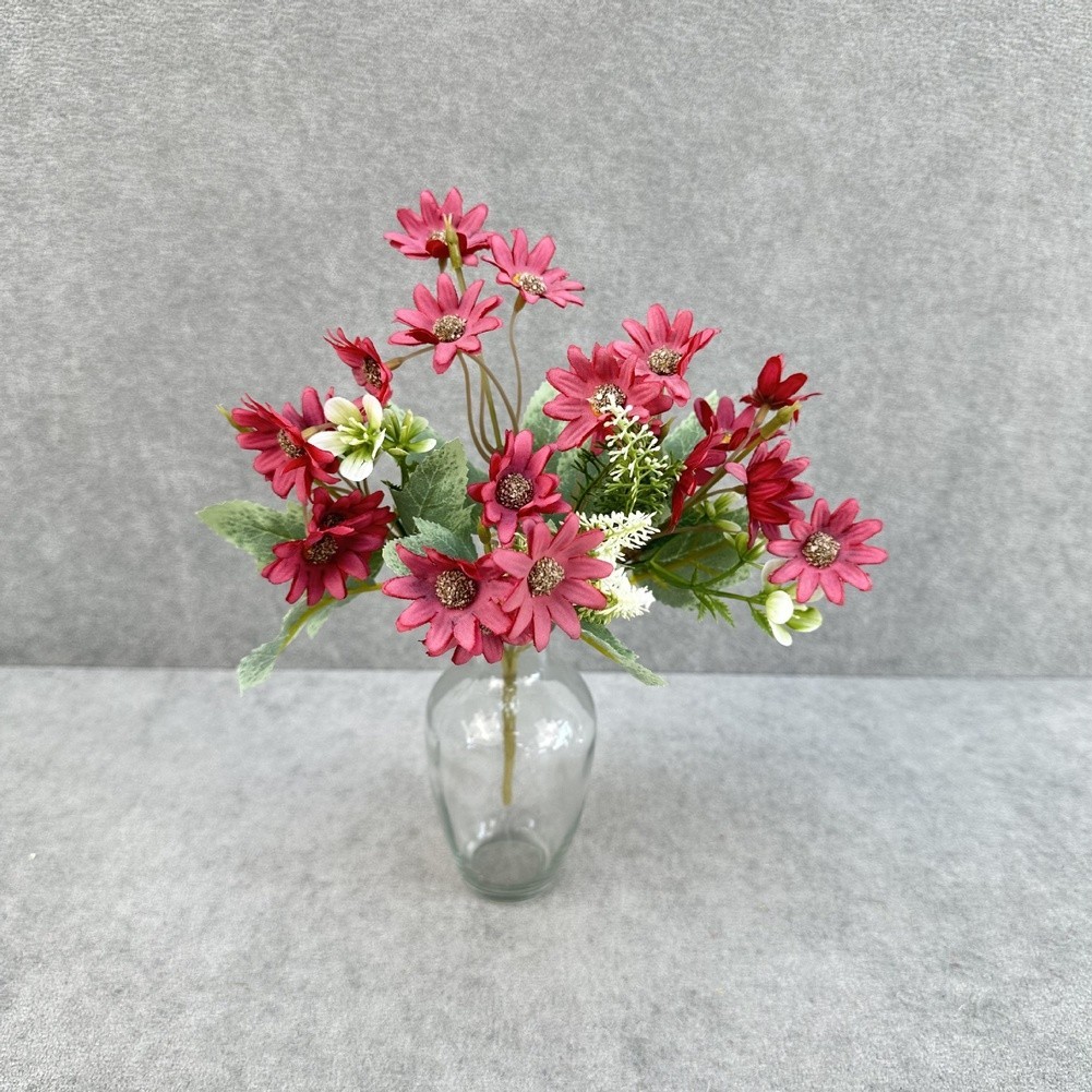 20 Daisy Artificial Flowers in Assorted Colors for Wedding Home Decor Use