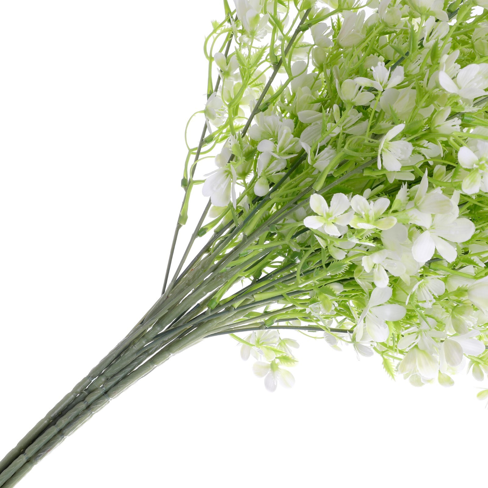 Grand Verde Artificial Flowers Long Stems Plastic Faux Bouquet, Bulk Lot 5pcs