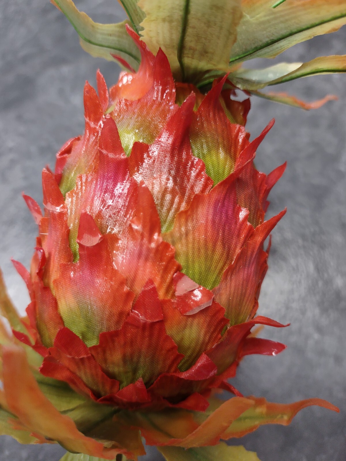 Decorative Pineapple flower silk floral