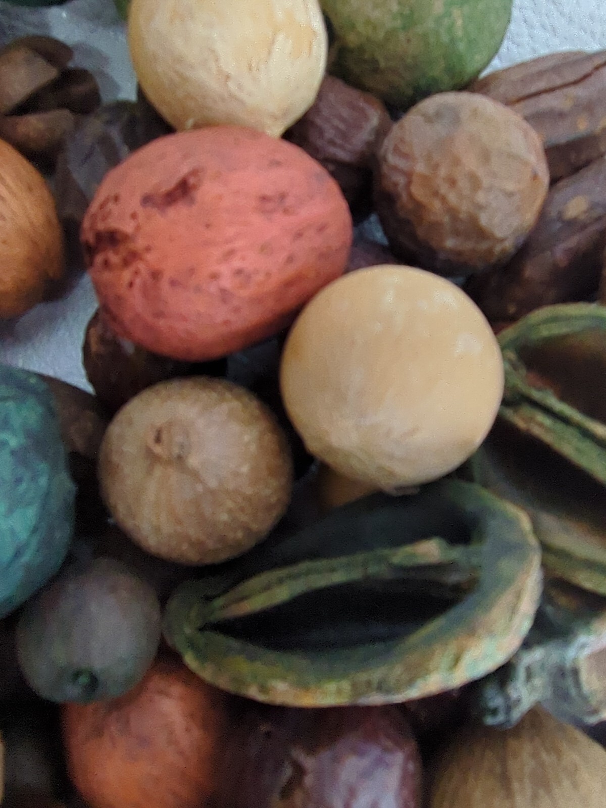 Dried Pods Bamboo Seeds Coconut Husk Table Scatter Crafts Wreaths Vase Filler