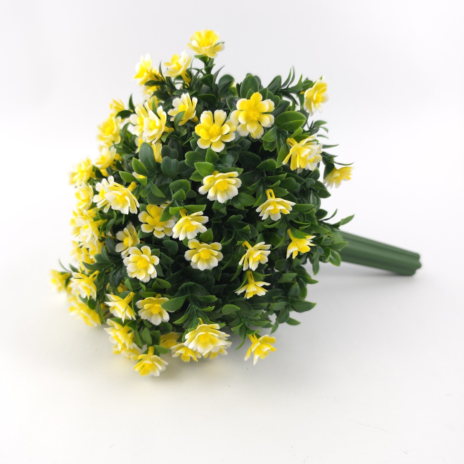 Wicker Park 11″ Faux Wildflower Urn Filler Yellow