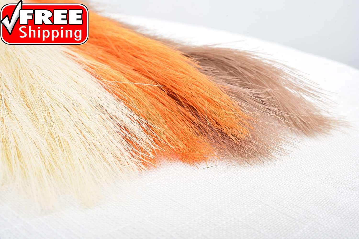 Orange Pampas Grass Decor,23Inch 12Pcs Faux Pampas Grass Bouquets Artificial Pam