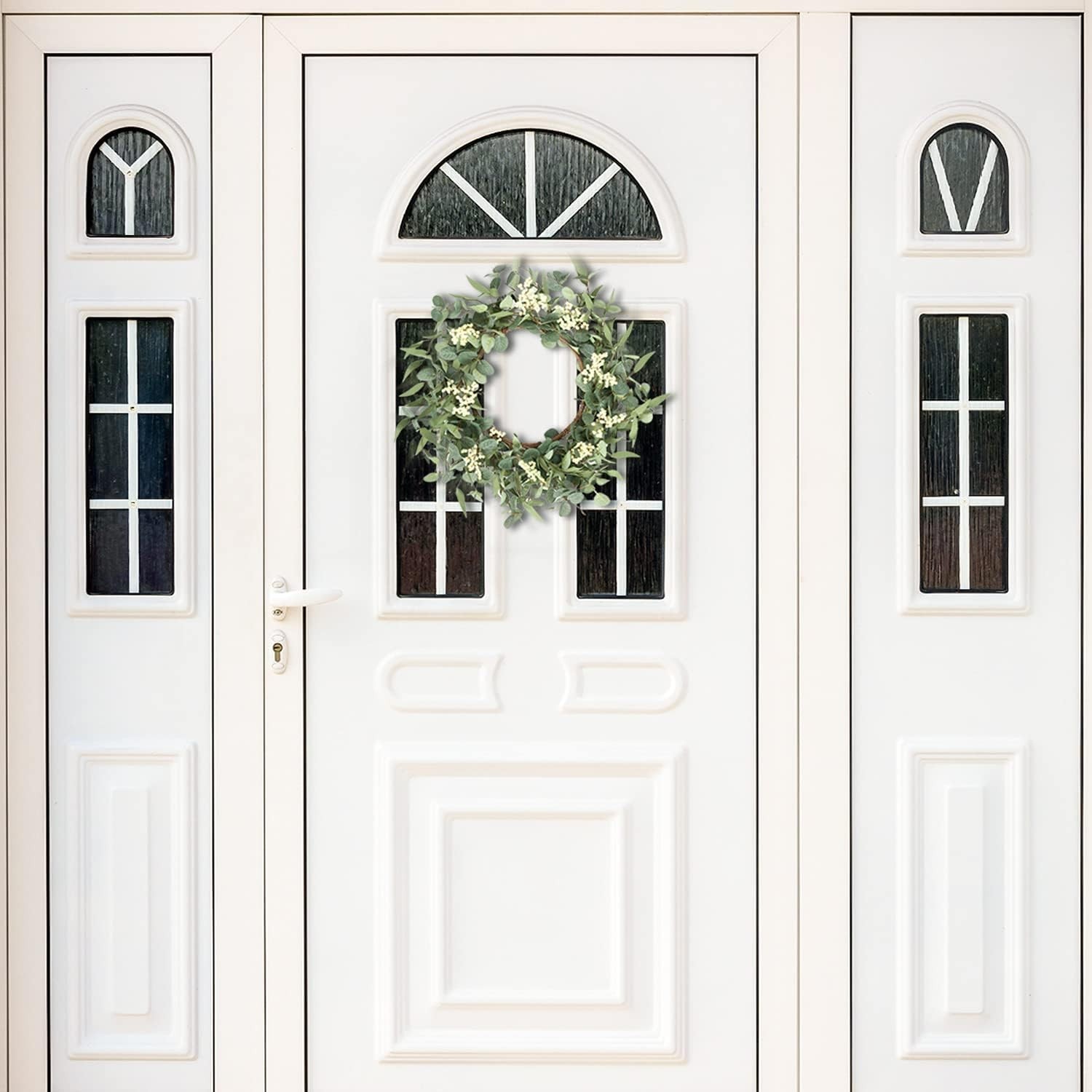 Decorative 20” Eucalyptus Wreath – Ideal for Seasonal Celebrations & Weddings